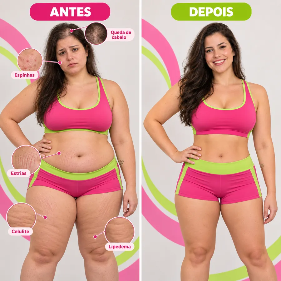 Antes e depois